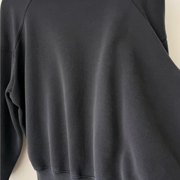 Uniqlo Unisex Basic Black Sweatshirt - Size S - Picture 4 of 8